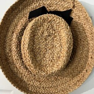 Vintage Anne Taylor 100% Straw Hat